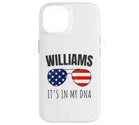 La Herencia de la Familia Williams está en mi ADN Patriotic USA Carcasa para iPhone 14