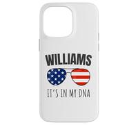 La Herencia de la Familia Williams está en mi ADN Patriotic USA Carcasa para iPhone 14 Pro MAX