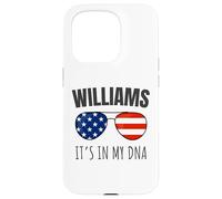 La Herencia de la Familia Williams está en mi ADN Patriotic USA Carcasa para iPhone 15 Pro