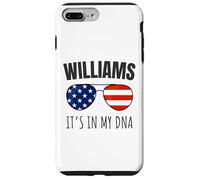 La Herencia de la Familia Williams está en mi ADN Patriotic USA Carcasa para iPhone 7 Plus/8 Plus