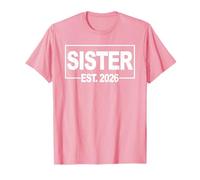 La Hermana 2026 será la Primera Vez Que será Hermana pequeña y Nueva Hermana 2026 Camiseta