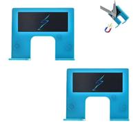 La herramienta de instalación de puerta Easy Hinge Mate, plantilla de bisagra ajustable para corte y alineación precisos, guía de fijación rápida para puertas, cajones y proyectos de carpintería (2