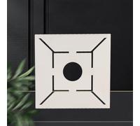 La herramienta de medición en forma de flor es el complemento perfecto para tu kit de herramientas de construcción hoy (20 x 20 cm)