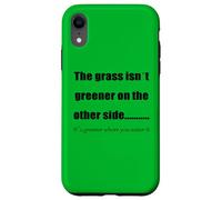 La Hierba es más Verde Donde la riegas Carcasa para iPhone XR