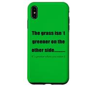 La Hierba es más Verde Donde la riegas Carcasa para iPhone XS MAX