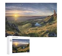 La historia del Viejo Rompecabezas 1000 Piezas Adultos, Rompecabezas de Madera Juegos De Habilidad Para Toda La Familia,Juego De Equipo Building (75×50cm)