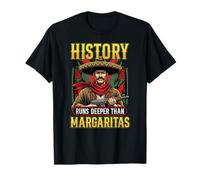 La Historia es más Profunda Que Margaritas Art Cinco de Mayo Camiseta