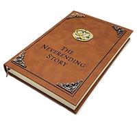 La historia interminable Libro Auryn Bastian Atreyu Réplica Novela Marrón