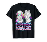 La Historia los Llama compañeros de Cuarto Estatua Antigua y Camiseta