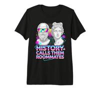 La Historia los Llama compañeros de Cuarto Estatua Antigua y Camiseta Premium