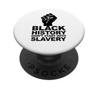 La Historia Negra no comenzó con la esclavitud PopSockets PopGrip Adhesivo