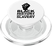 La Historia Negra no comenzó con la esclavitud PopSockets PopGrip para MagSafe