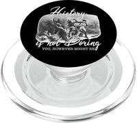 La Historia no es aburrida: un Giro Divertido en el Pasado PopSockets PopGrip para MagSafe