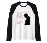 La Historia verá un diseño de comentarios políticos con poderosos Camiseta Manga Raglan