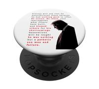 La Historia verá un diseño de comentarios políticos con poderosos PopSockets PopGrip Adhesivo