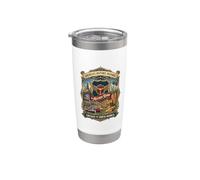La histórica carretera madre de Chicago a Santa Mónica Vaso térmico de acero inoxidable de doble pared