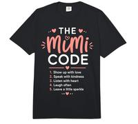 La Hora de acostarse del código Mimi es Siempre Que la Respuesta Sea Siempre mamás Comfort Colors Adult Heavyweight T-Shirt