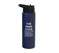 La hora de acostarse del código Mimi es siempre que la respuesta sea siempre mamás Stainless Steel Insulated Water Bottle