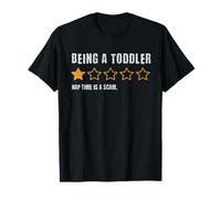 La Hora de la Siesta para niños pequeños es una estafa Divertida calificación de 1 Estrella Camiseta