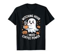 La Hora de Las Brujas: Necesito café para Halloween Camiseta