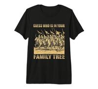 La Horda de 1225 Genghis Khan Estepa Mongol Camiseta Premium