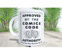 La Huella Taza personalizada Approved-Disapproved by the Comics Code. Para todos los fanáticos del cómic y conocedores de este arte.