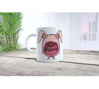 La Huella Taza personalizada Bad Bunny. Para fans de la música trap. Un verano sin ti. Fan Reggaeton.