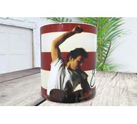 La Huella Taza personalizada Bruce Springsteen - Born in the USA con firma. Para todos los amantes del Jefe.