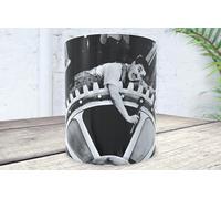 La Huella Taza personalizada Chaplin (Tiempos Modernos). Para todos los amantes de este gran actor y los sufridores de estos modernos tiempos.