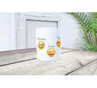 La Huella Taza personalizada Emojis para cada día. Porque la semana es así para todos.