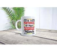La Huella Taza personalizada Esta taza pertenece al mejor profesor del mundo. Ideal para obsequiar a esos profes que nunca olvidaremos.