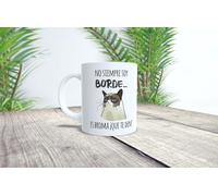 La Huella Taza personalizada No siempre soy borde...Es broma, ¡que te den!. Para que todos sepan que tipo de persona eres algunas veces.