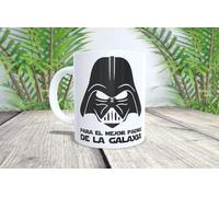 La Huella Taza personalizada Para el mejor padre de la galaxia. Ideal para todo buen padrazo.