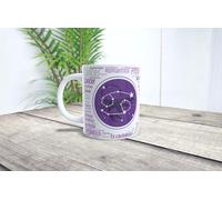 La Huella Taza personalizada para el Signo Zodiacal Cáncer. Para todas aquellas personas con la suerte de haber nacido entre el 21 de junio al 22 de julio.