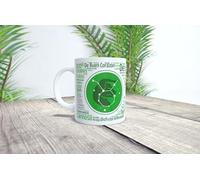 La Huella Taza personalizada para el Signo Zodiacal Tauro. Para todas aquellas personas con la suerte de haber nacido entre el 20 de abril y al 20 de mayo.