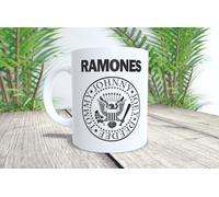 La Huella Taza personalizada Ramones logo. Ideal para todo amante del old school punk, hey, ho, let's go!!!