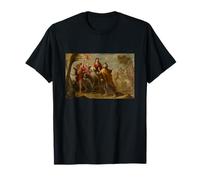 La huida a Egipto. María, José y el Niño Jesús Camiseta