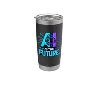 La IA es la tecnología de redes neuronales de aprendizaje automático del futuro Vaso térmico de acero inoxidable de doble pared