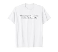La IA no es una Amenaza Tan Grande como la Estupidez Natural. Dicho Divertido Camiseta