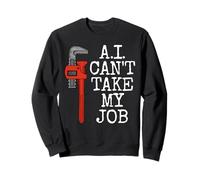 La IA no Puede quitarme el Trabajo, Fontanero. Sudadera