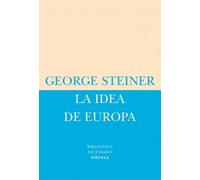 La idea de Europa | George Steiner