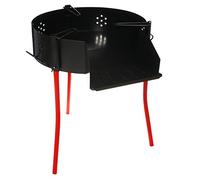 La Ideal español Barbacoa con Redondo, Barbacoa Grill, Negro, 70 cm