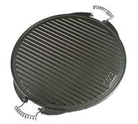 La Ideal Redondo Plancha de Hierro Fundido, Negro, 65 cm