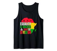 La Igualdad es Mayor Que la división Camiseta sin Mangas