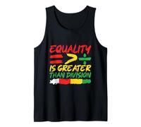 La Igualdad es Mayor Que la división Camiseta sin Mangas