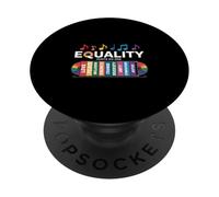 La igualdad no daña a nadie Orgullo Mús PopSockets PopGrip Adhesivo