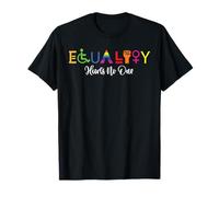 La Igualdad no perjudica a Nadie LGBT Arco Iris Mes del Camiseta