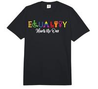 La Igualdad no perjudica a Nadie LGBT Arco Iris Mes del Comfort Colors Adult Heavyweight T-Shirt