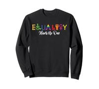 La Igualdad no perjudica a Nadie LGBT Arco Iris Mes del Sudadera