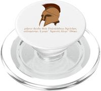 La Ilíada - Griego Homérico Antiguo - Mitología de la Guerra de Troya PopSockets PopGrip para MagSafe